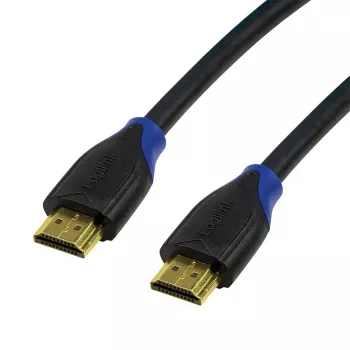 LogiLink CH0062 Kabel HDMI 2 M Czarny 4K UHD Audio Return Ch Gold P