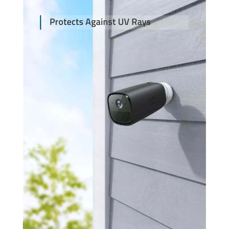 Cover Eufy T8711111 zewnętrzna czarna 2 szt.
