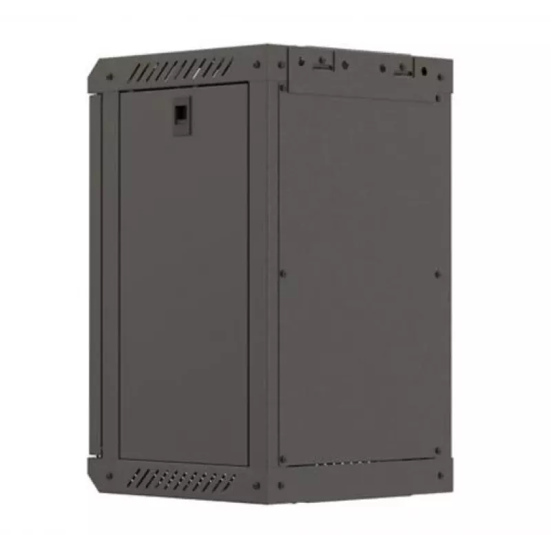 Szafa rack Lanberg WF11-3309-10B 9U Szafa ścienna Czarny
