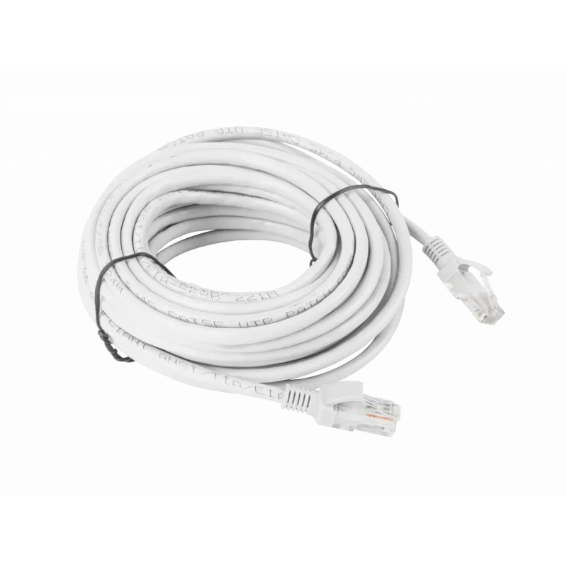 Kabel sieciowy LANBERG PCU6-10CC-1000-S RJ-45 Kat.6, ekranowany U/UTP, 10 m, szary