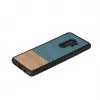 Etui na smartfona man and wood do Samsung Galaxy S9 Plus — denim Czarny
