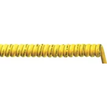 Kabel spiralny LappKabel OLFLEX® SPIRAL 540 P 1000 mm / 3500 mm 2 x 1 mm² Żółty 73220125 1 szt. (73220125)