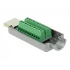 Złącze męskie HDMI-A do listwy zaciskowej DeLOCK 65201