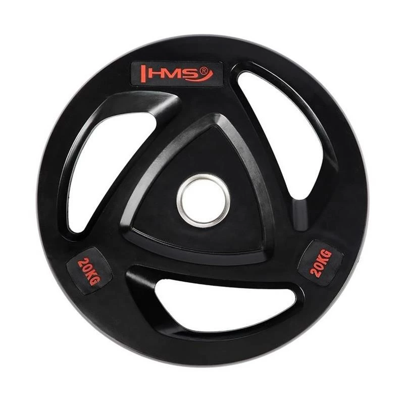HMS Fitness TOX20 1 szt. Olimpijski talerz obciążeniowy pokryty gumą
