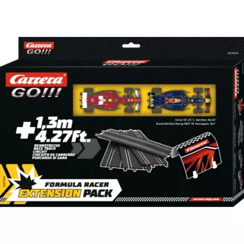 Zestaw rozszerzający tor wyścigowy CARRERA GO!!! Formula Racer - dodatkowy zestaw toru do rozbudowy układu GO!!!