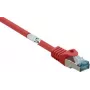RF-5043952 RJ45 kabel sieciowy kabel krosowy CAT 6a S/FTP 10,00 m czerwony trudnopalny 1 szt. (RF-5043952)