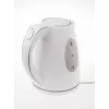 Adler | Czajnik | AD 1207 | Standard | 2000 W | 1.5 L | Plastik | Obrotowa podstawa 360° | Biały