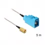 Kabel koncentryczny DeLOCK 88671 5 m SMA FAKRA Z brązowy