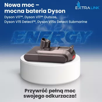 Bateria do odkurzacza Dyson V11 25,2 V
