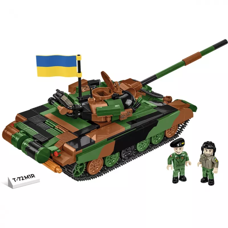 Zestaw konstrukcyjny COBI T-72M1R PL/UA Siły Zbrojne 724 elementy