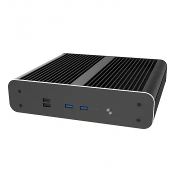 Obudowa komputerowa Akasa Euler CTX wentylatorowa Mini-Obudowa Thin Mini-ITX - Czarna