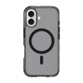 Cover LAUT CRYSTAL MATTER X for iPhone 16 Series Transparent Czarny