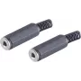 Złącze przewodowe ShiverPeaks BS51311-2 2.5 mm czarne żeńskie