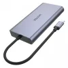 Hub UNITEK uHUB S7 USB 3.2 Gen 1 Type-C szary