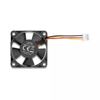 DELOCK 67338 Wentylator do obudowy komputera 35×35×10 mm 3,5 cm 12 V Łożysko hydrodynamiczne Czarny
