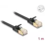 Kabel sieciowy DeLOCK RJ45 Kat.6A Wtyk do wtyku U/FTP 1m Czarny
