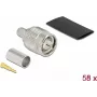 Wtyk TNC do zaciskania na kablu RG-59 DeLOCK 90030