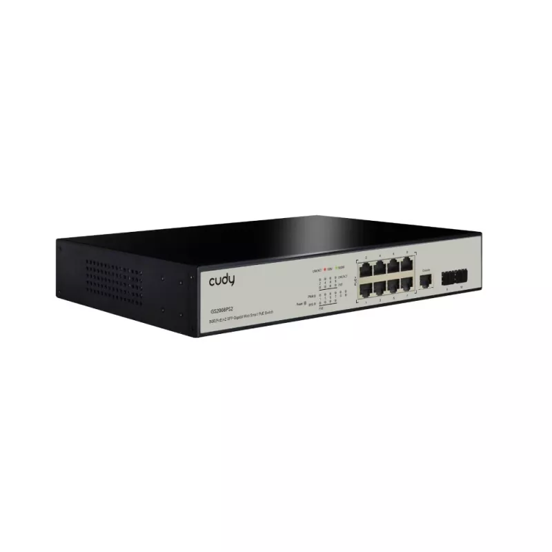 Przełącznik zarządzalny Cudy GS2008PS2 L2 Gigabit Ethernet 8 portów PoE