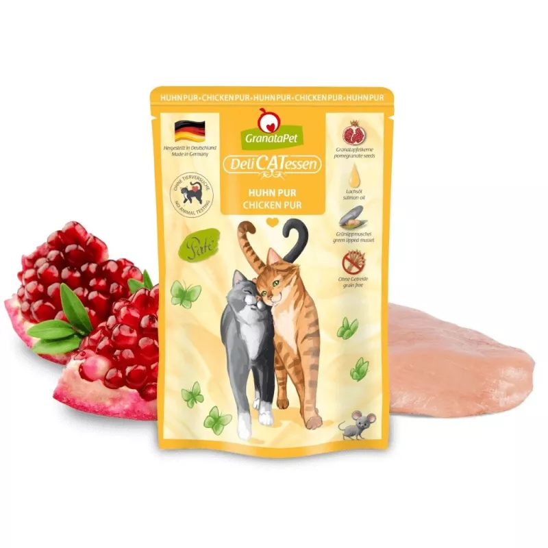 GRANATAPET DeliCATessen Chicken - mokra karma dla kota - 85g