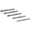 Zestaw wierteł Makita E-25410 do szkła i płytek, 5 sztuk