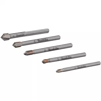 Zestaw wierteł Makita E-25410 do szkła i płytek, 5 sztuk
