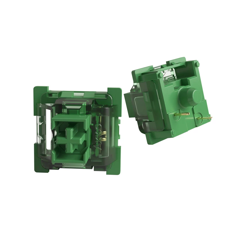 AKKO V3 Pro Matcha Green Switch, mechaniczny, 3-pin, liniowy, MX-Stem, 50g - 45 sztuk