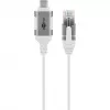 Goobay Kabel Ethernet USB-C 3.1 do RJ45 cienki 10 m - łączy router, modem lub (74391)