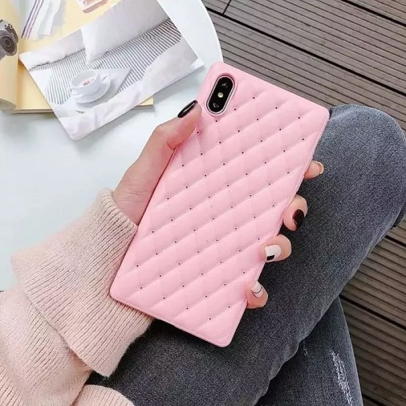 Etui na smartfona Devia Charming series dla iPhone XS Max, różowe