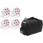 Reflektor LED EUROLITE SLS-7 HCL 4x biały z miękką torbą