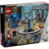 LEGO Marvel Laboratorium Iron Mana Hall of Armor 76315 — 384 elementy, 5 minifigurek, miejsce na wystawę