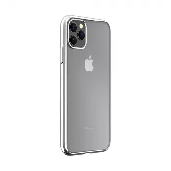 Twarde etui ochronne Devia seria Glimmer do iPhone 11 Pro Max, srebrne, PC