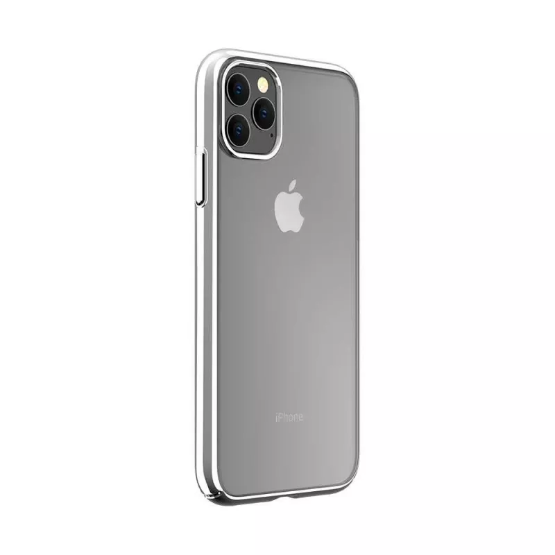 Twarde etui ochronne Devia seria Glimmer do iPhone 11 Pro Max, srebrne, PC