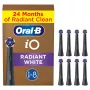 Oral-B IO Series Radiant Biały Czarny Oryginalny końcówki szczoteczki do wybielania zębów 8