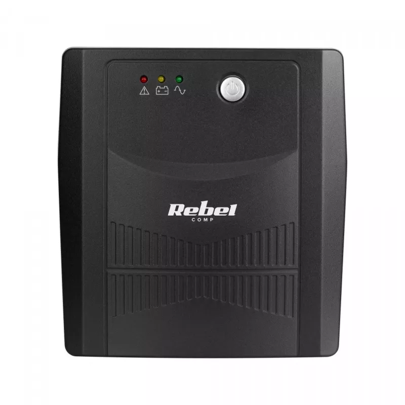 Zasilacz awaryjny UPS REBEL model Micropower 1000 (offline, 1000VA / 600W, 230 V, 50Hz)