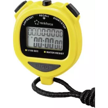 Renkforce RF-SW-120 Stoper cyfrowy Czarny (RF-4612986)