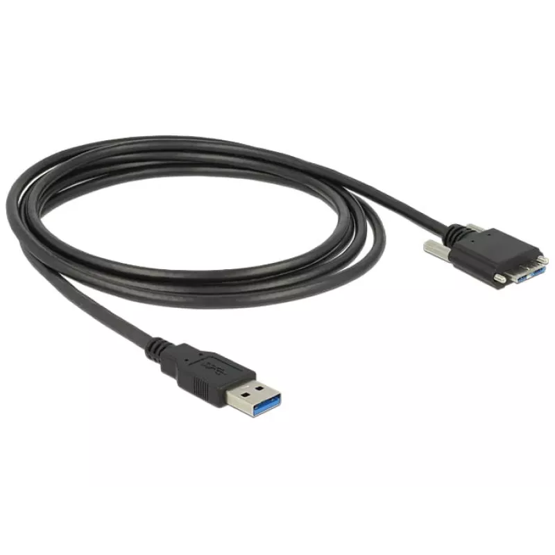 Kabel USB DeLOCK 83599 USB 3.2 Gen 1 3 m USB A Micro-USB B Czarny