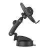 Car smartphone and tablet mount UleFone Armor Mount UAN15, adjustable holder for dashboard or windshield