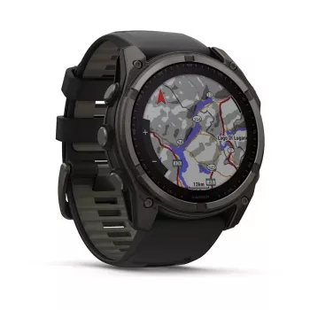 Garmin fenix 8 3,56 cm (1,4) 51 mm Cyfrowy 280 x 280 pikseli Ekran dotykowy Tytan Wi-Fi GPS (satelitarny)
