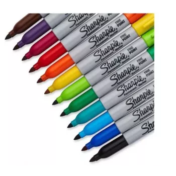 Sharpie Fine marker 18 szt. Cienka końcówka Wielokolorowe