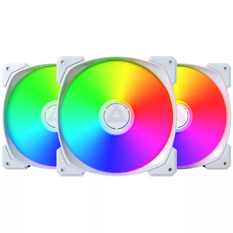 MONTECH HP140 ARGB PWM 140mm Biały 3-Pack