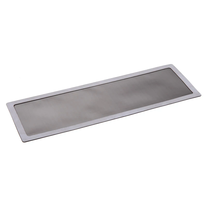 Filtr przeciwkurzowy DEMCiflex 0306 do PC, czarno-szary, 120 mm x 370,1 mm