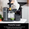 NINJA Cold Press Juicer | Neverclog JC151EU | Typ Sokowirówka Wolnoobrotowa | Szary | 150 W | Liczba prędkości 1