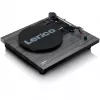 Gramofon audio z napędem paskowym Lenco LS-10 Czarny z wbudowanymi głośnikami, 33/45 obr./min, wyjście RCA, gniazdo słuchawkowe