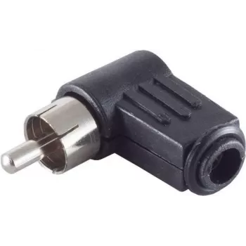 Wtyk kątowy cinch (RCA) ShiverPeaks 51410-S – kątowe złącze audio/wideo