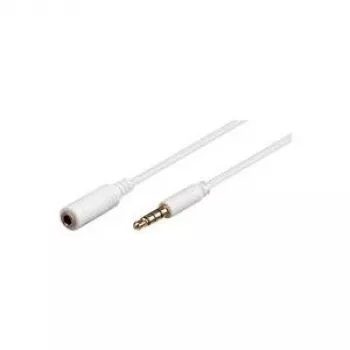 Kabel audio Microconnect IPOD006A 5 m 3.5mm Biały
