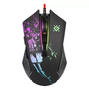 Mysz gamingowa, optyczna, przewodowa DEFENDER GM-933 SIN'SISTER 7200dpi 6P RGB