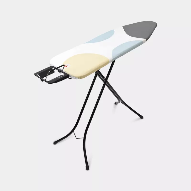 Deska do prasowania rękawów Brabantia Ironing Board B Bawełniany pokrowiec Żelazko parowe 1240x380mm