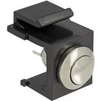 Złącze przewodowe Keystone DeLOCK 86402 LED Czarny Stal nierdzewna