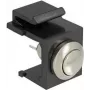 Złącze przewodowe Keystone DeLOCK 86402 LED Czarny Stal nierdzewna