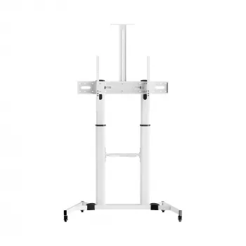 Podstawa podłogowa Sbox FS-3610 do telewizorów LED Ultra-Large 60-100 cali, 100 kg, biała